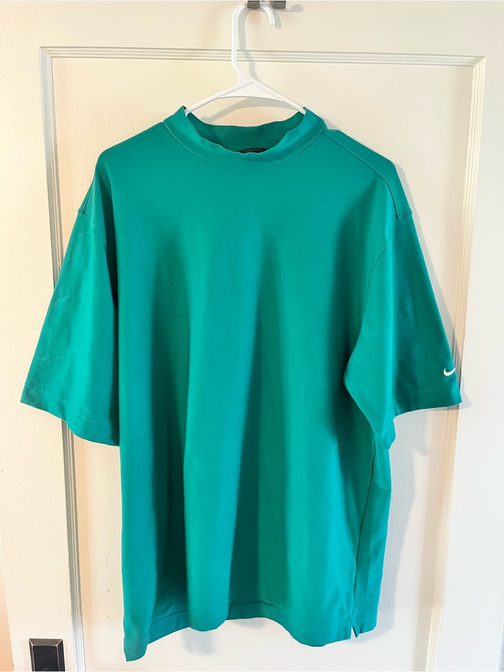 Nike Men’s Teal Short-Sleeve Crew Performance Tee